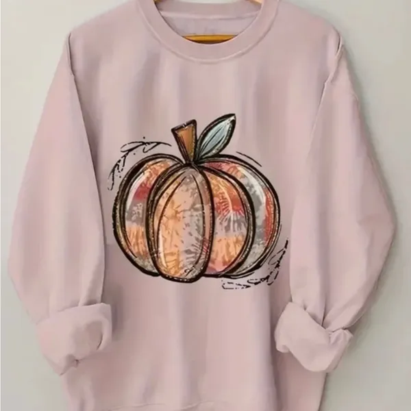 Pink Pumpkin Sweatshirt - Image 4