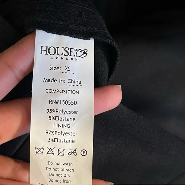 HOUSE OF CB Millie Black Strapless Jumpsuit - Image 11