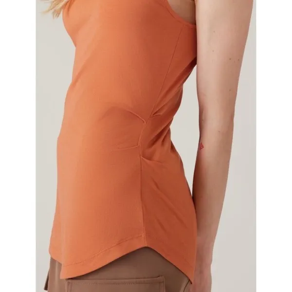 Athleta M Outbound Scoop Neck Tank Top Sunbaked Clay Medium NWT - Image 4