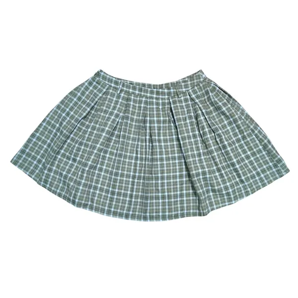 Hot Topic Sweet Society Sage Green Plaid Chain Skirt Womens Large - Image 2
