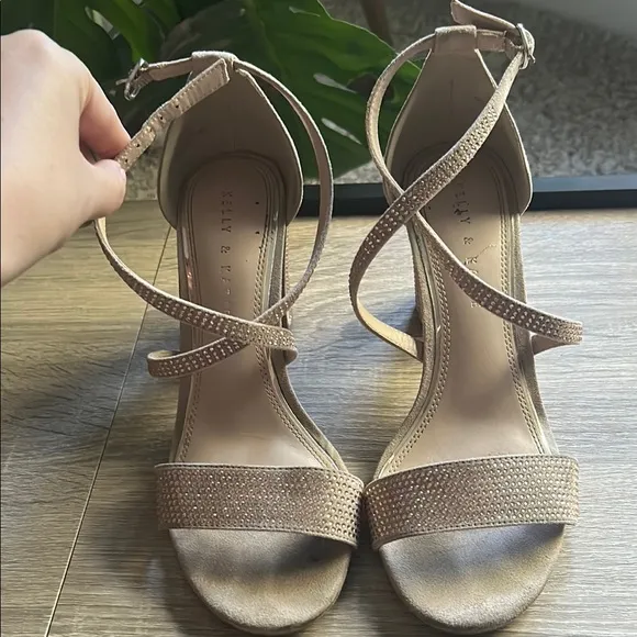 Kelly & Katie Tan Strappy Women's Heels - Image 2