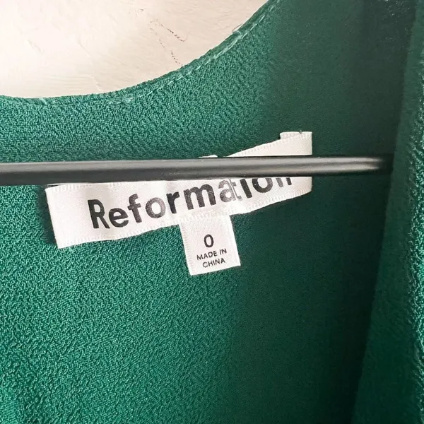 Reformation Breanna Midi Dress Size 0 - Image 8