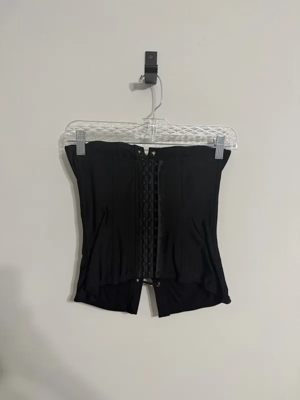 Urban Outfitters Black Corset Top - Image 2