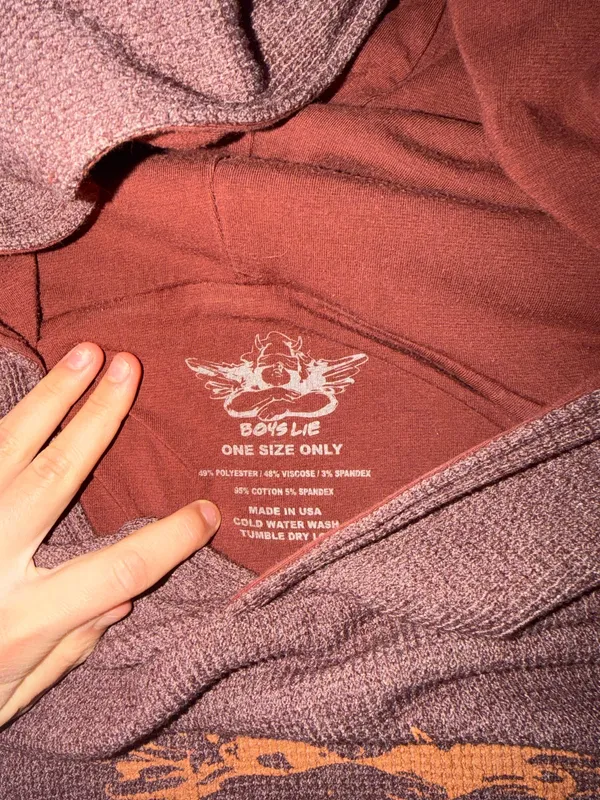 Boys Lie Brown Hoodie and pant set  - Image 4