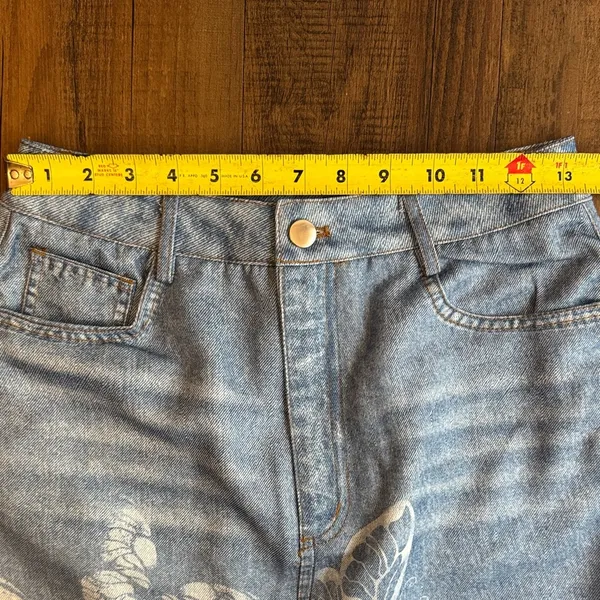 ❤️Butterfly Print Denim Skirt - Image 10