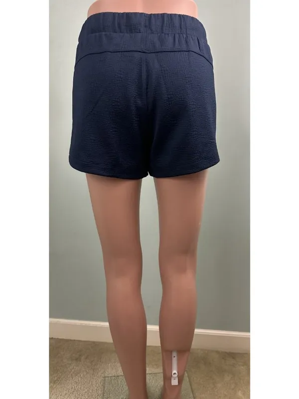 Zyia Active Women's Blue Relaxed Texture Shorts Size XL (Runs Small) NWT - Image 11