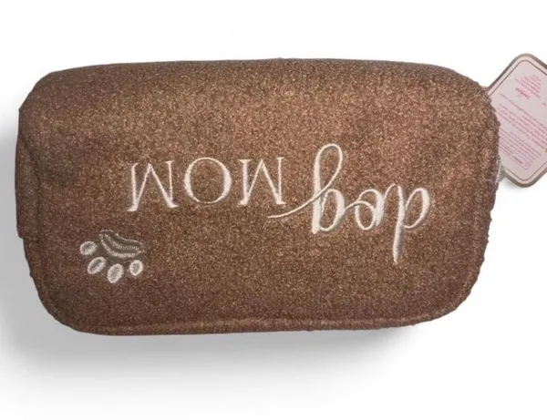 Gloss & Glo Cosmetic Bag Brown - Image 2