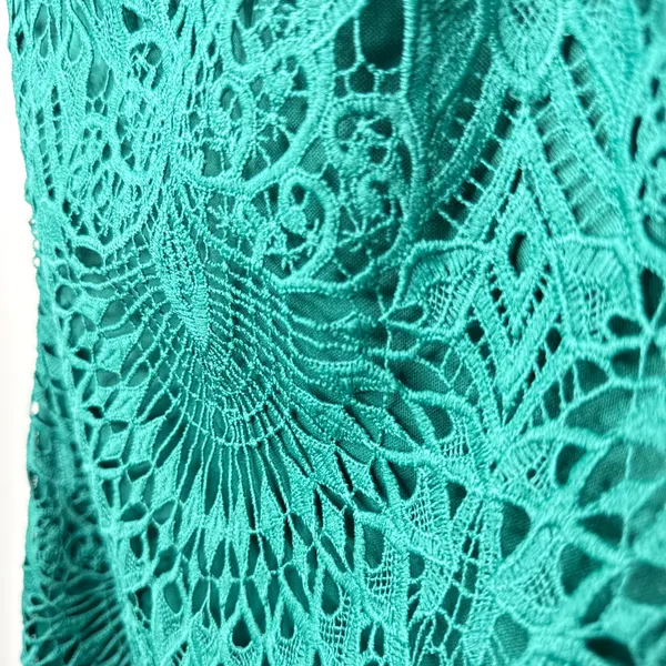 NEW‎ NWT Lulus Halter Neck Backless Bodycon Midi Crochet Lace Dress Size Small - Image 3