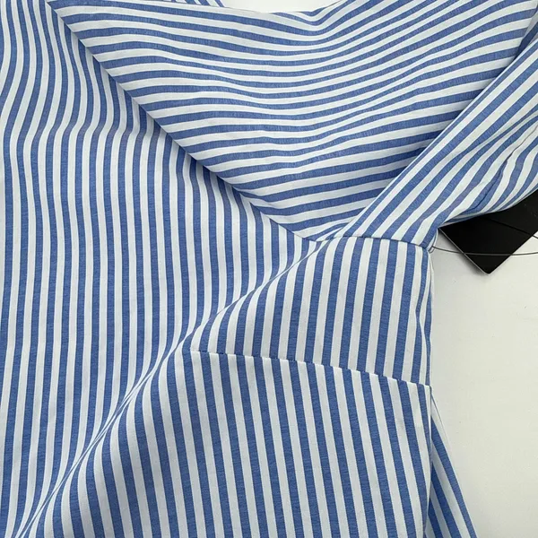 Tuckernuck Royal Shirt Dress Blue White Stripe Popover‎ Mini Size Large NWT - Image 8