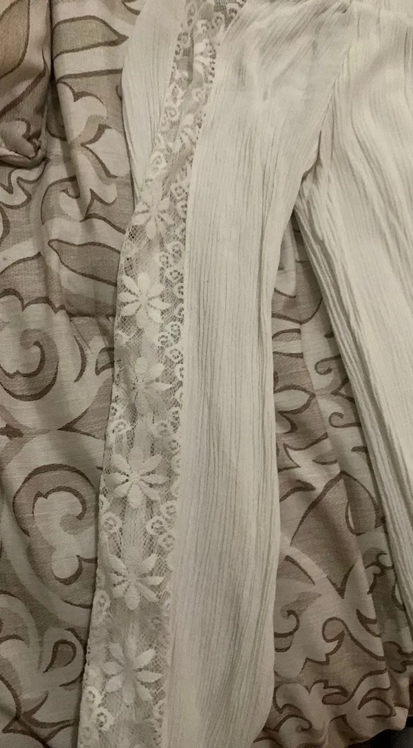 Off Shoulder Top White Size L - Image 2
