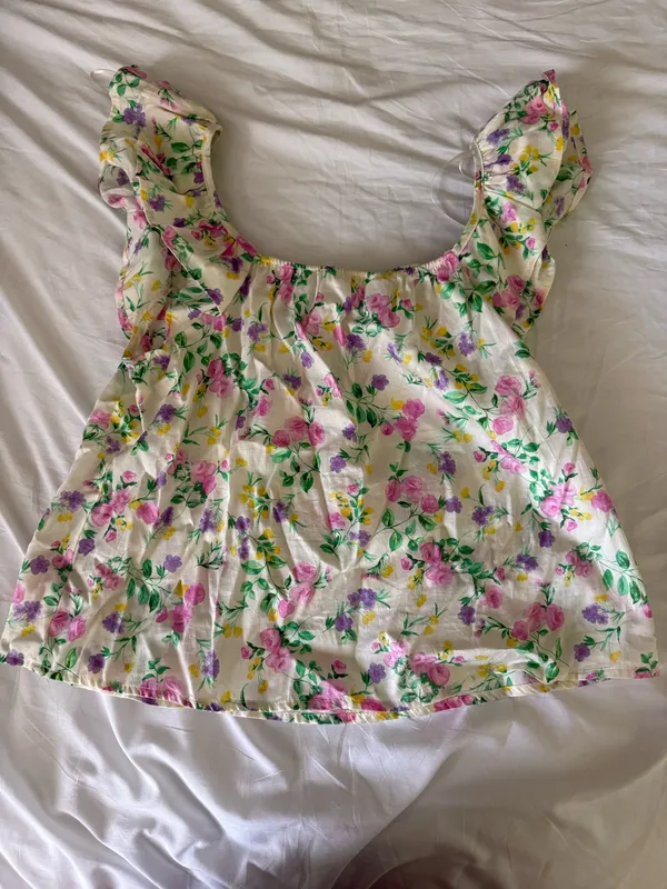 Blu Pepper Floral Blouse - Image 2