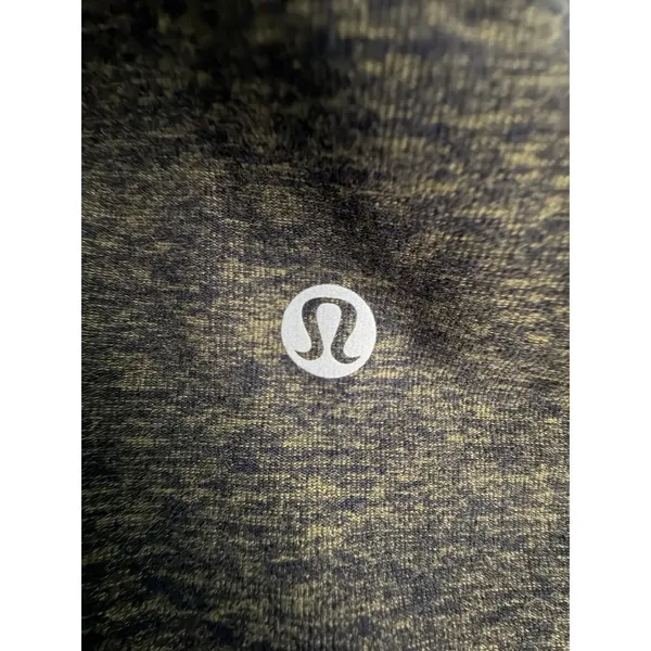 Lululemon Extra Mile Long Sleeve Shirt Sz 2 Cuffins Heathered Utilitarian #EE6-1 - Image 7