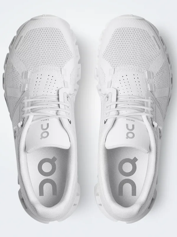 On Cloud 5 in All White, women's size 9.5 White - Image 7