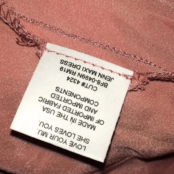 Show Me Your Mumu Jenn Maxi Dress Gown Blush Mauve v6x - Image 8
