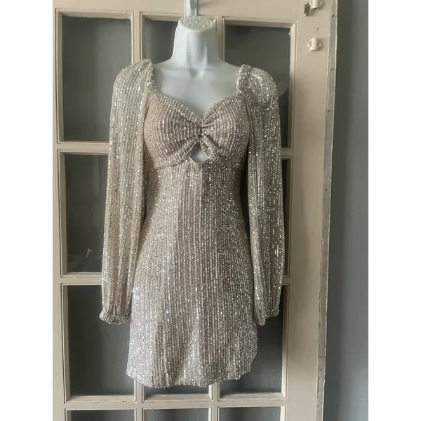C/MEO Collective‎ Lustre Sequin Mini Dress - Image 11