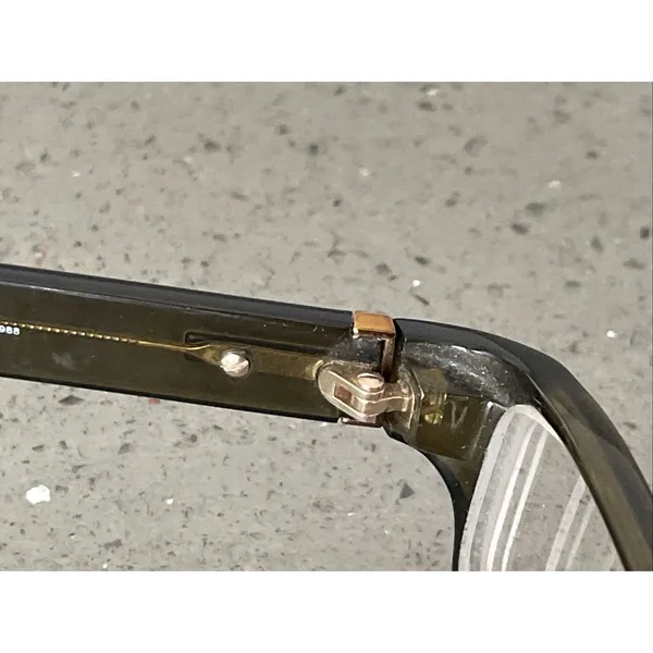 Gucci GG 1444 988 Brown Rectangular Eyeglasses Frames ONLY 130 Full Rim Italy - Image 8
