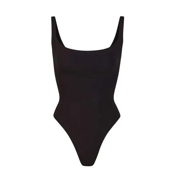 SKIMS FIT EVERYBODY SQUARE NECK BODYSUIT, Size X-Small, $80 - Image 5