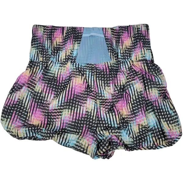 Free People Athletic Shorts High Rise Printed‎ Pull-On Euphoria Print Size L - Image 2