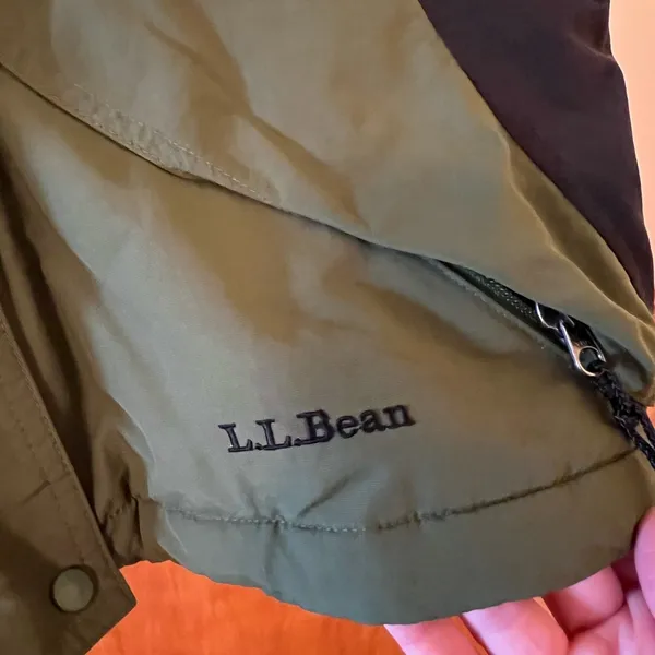 LL Bean Vintage Women’s Thinsulate Lined Hooded Jacket Green Black Medium 0 RF98 - Image 6