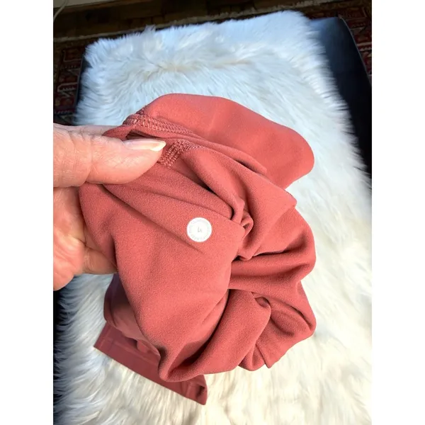 Lululemon Align Wide Leg Crop 23” Pants in Soft Cranberry - Image 4