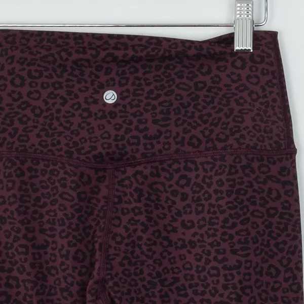 CRZ YOGA Womens Leggings Size S Brown Leopard High Waisted Athletic Yoga Pants - Image 5