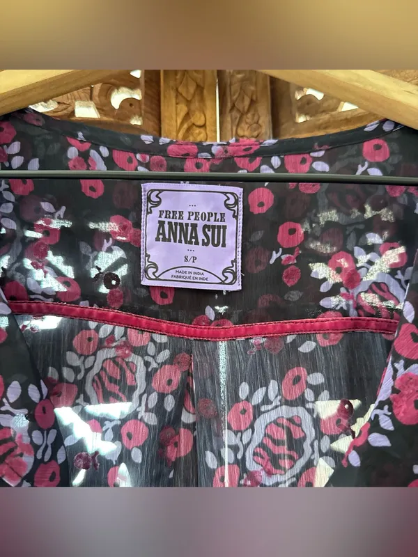 Free people x Anna sui cassiel printed jumpsuit - Image 9
