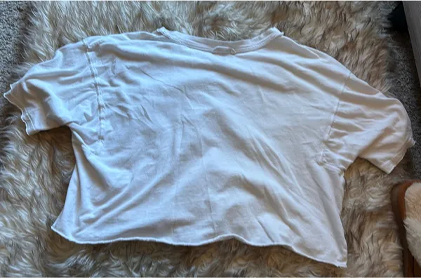 Free People Inspire Tee Off White - Image 3