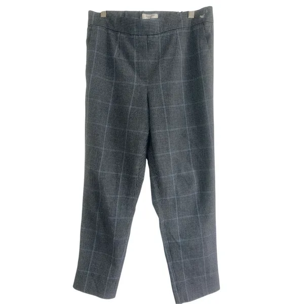 ✨Aritzia Babaton Conan Grey Check Plaid Sz 8 Pants✨ - Image 4