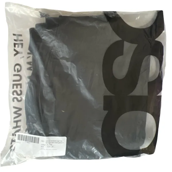 Asos Design Clean Black Slim Mom Jeans, W26L30 - Image 10