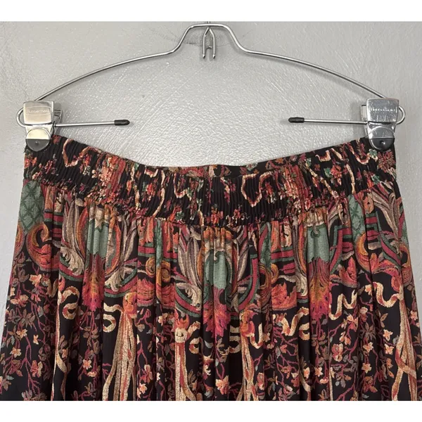 Vintage ARF Skirt Size Medium Dark Indie Grunge Regency Whimsigoth Union Made - Image 5