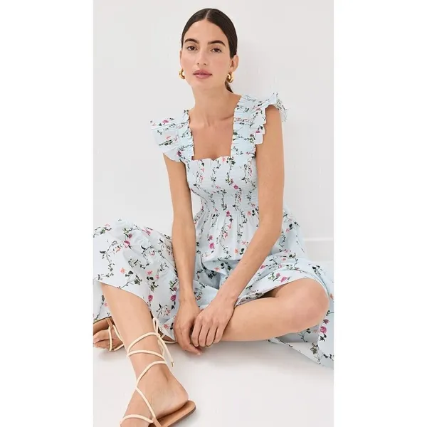 💕HILL HOUSE HOME💕 The Ellie Nap Dress ~ Pond Floral Print XS - Image 3