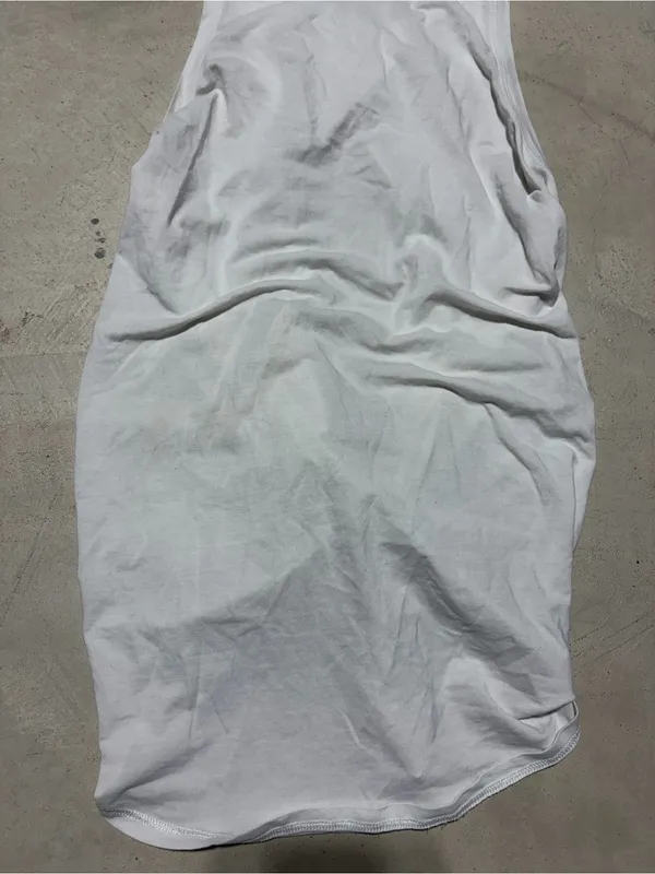 Lululemon active White Tank top tie back - Image 4
