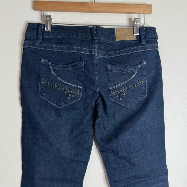 Rue 21 premier denim ladies dark bootcut jeans size 3 Y2K‎ rodeo , western - Image 6
