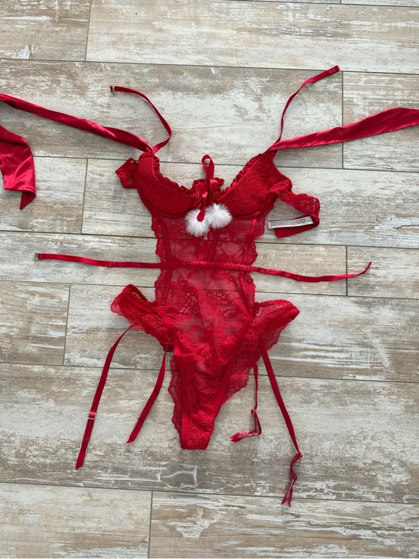 Victoria’s Secret Red Lingerie - Image 3