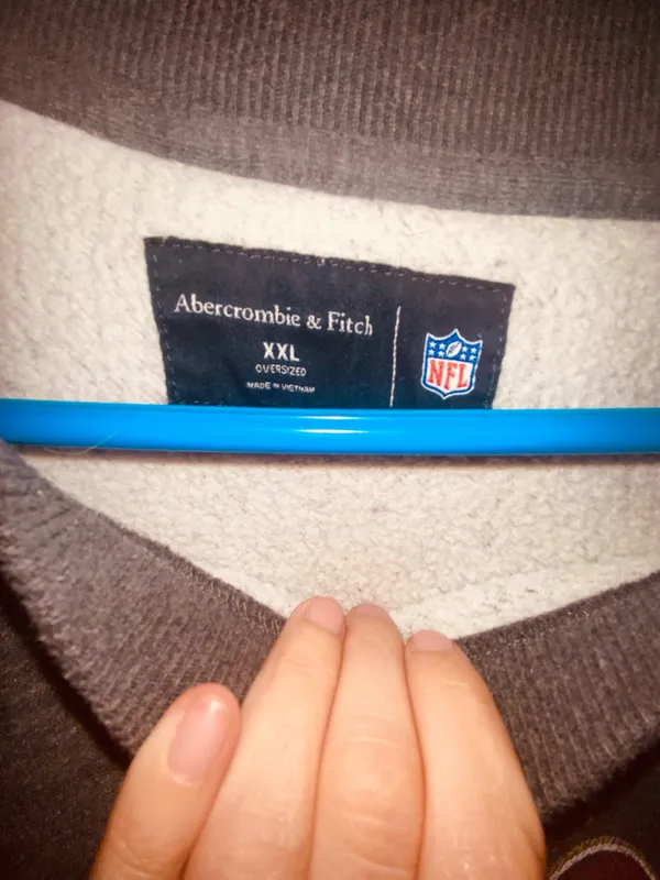 Abercrombie and fitch nfl San Francisco 49ers sweatshirt size xxl - Image 3