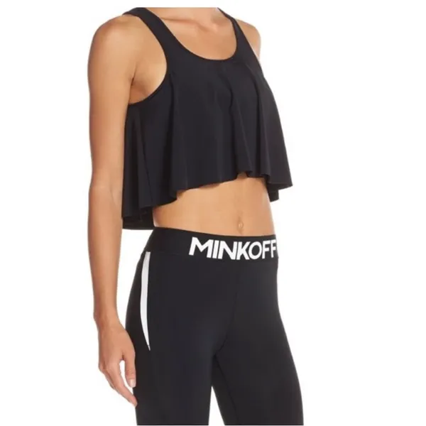 Rebecca Minkoff Tippi Bra Burgundy Crop Top Size‎ XS - Image 8