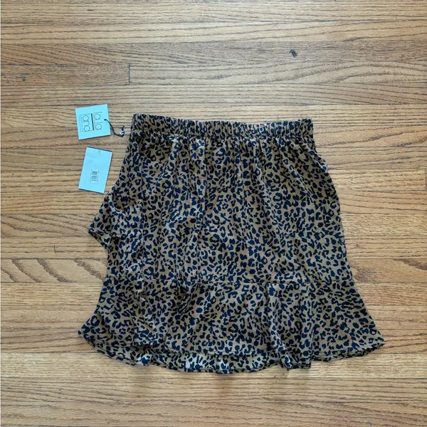 La la land leopard skirt Brown Size XS - Image 3