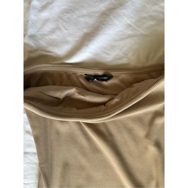 Pretty Garden Strapless Ribbed Maxi Dress | XS - Image 4