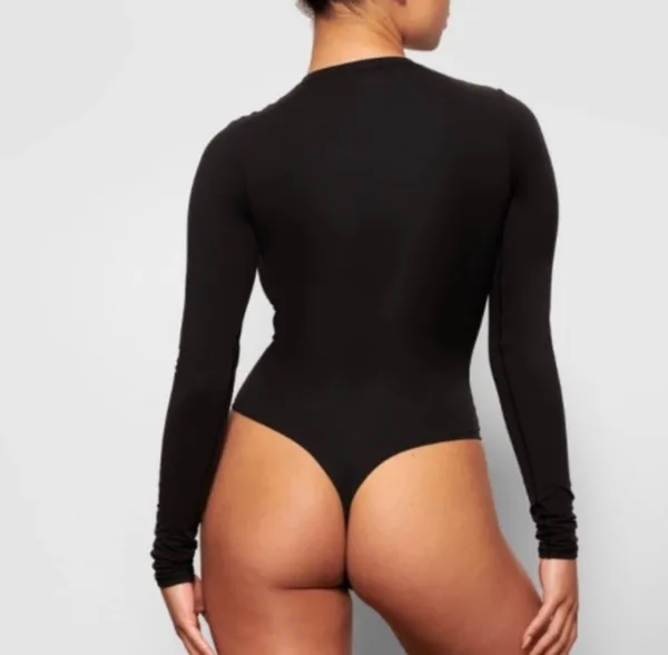 SKIMS Fits Everybody Long Sleeve Bodysuit XS - Image 7