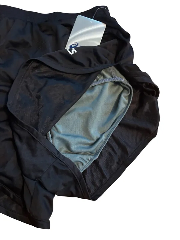 NWT ASICS Women’s Black Running Athletic Shorts | Lightweight Lined Activewear - Image 2