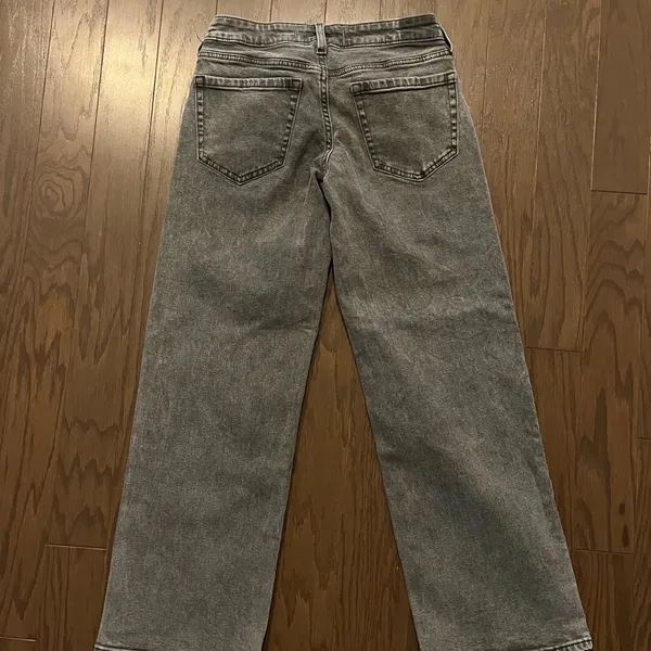 Hollister Black Low Rise Regular Length Baggy Jeans - Image 7