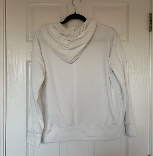 Free People Movement White Sweatshirt Size Extra Small - Image 9