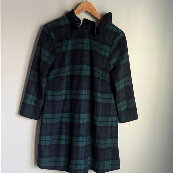 TUCKERNUCK Blackwatch Plaid Daphne Dress Small - Image 2