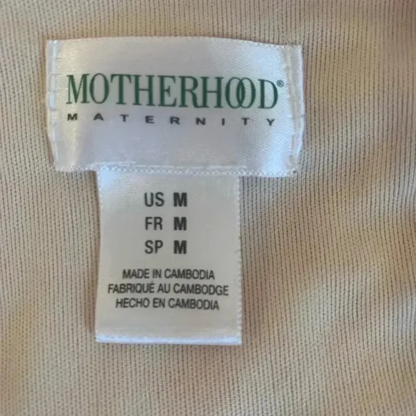 Motherhood Maternity Coral Crochet Lace Sleeveless Tank Top Women’s Medium - Image 4