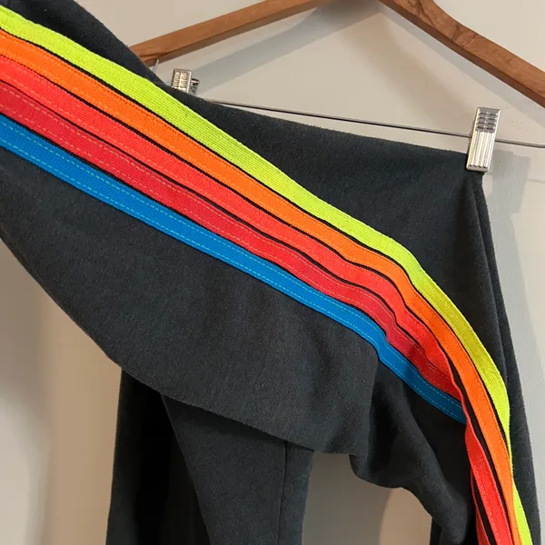 Aviator Nation Neon 5 Stripe Sweatpants - Image 6