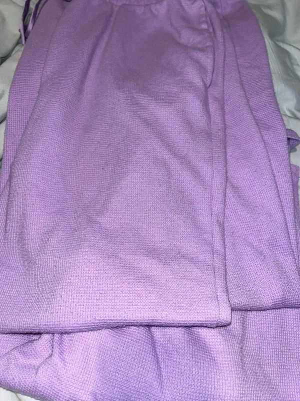Glow Waffle Victoria's Secret Henley Jogger Set - Image 7