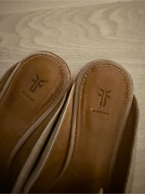 Frye Leather Mules - Image 3