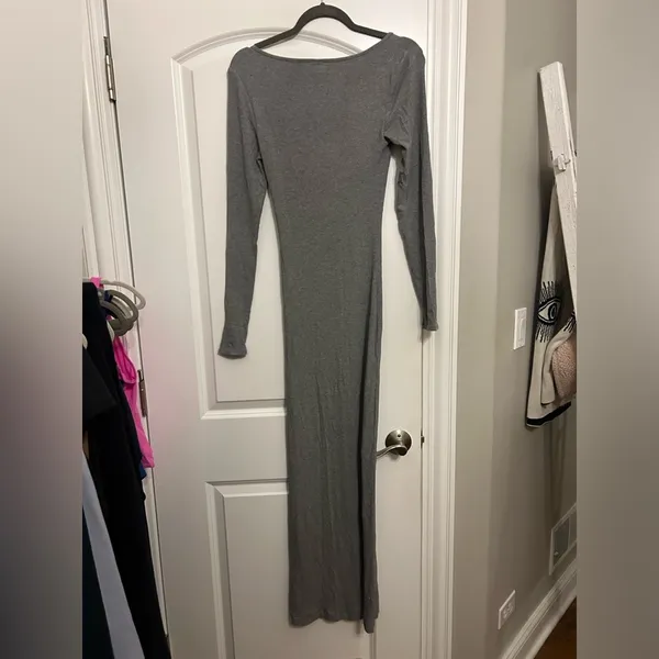Skims Soft Lounge Long Sleeve Dress - Image 4