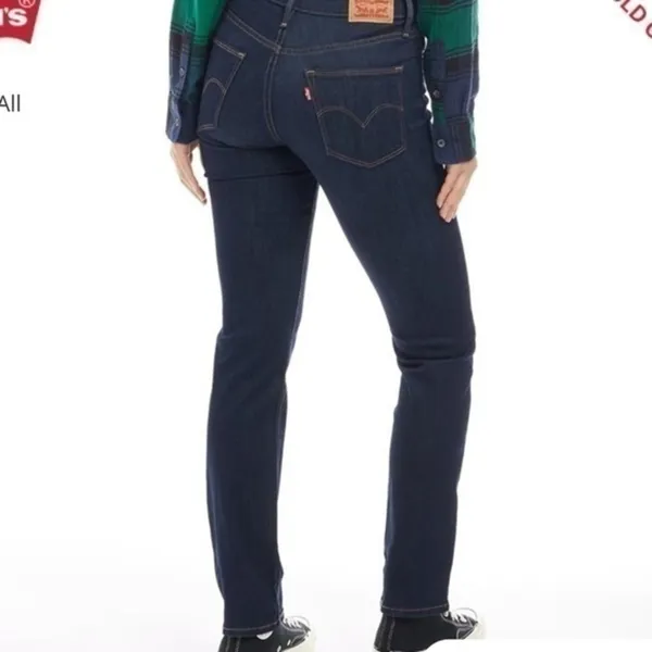 Levi  dark blue slim Jeans - Image 2