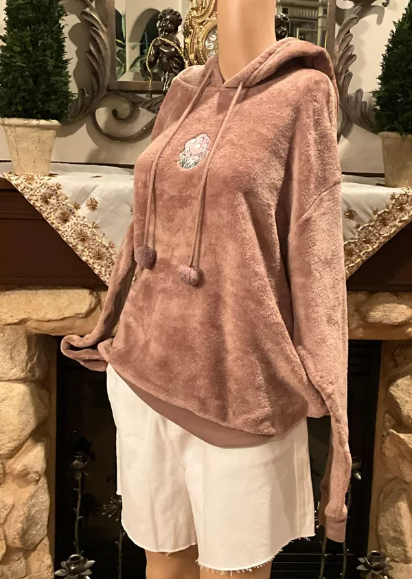 Old Crush Brown Soft Hoodie XL - Image 3